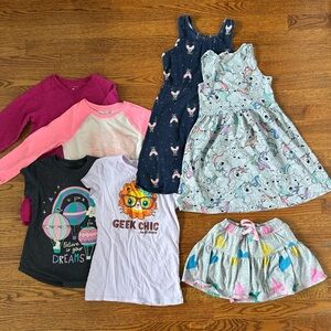 Girls 7pc clothing bundle